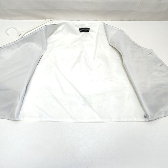 American Exchange Satin Formal Vest Matching Pocket Square Boy's Size 14 NWOT - Picture 3 of 9
